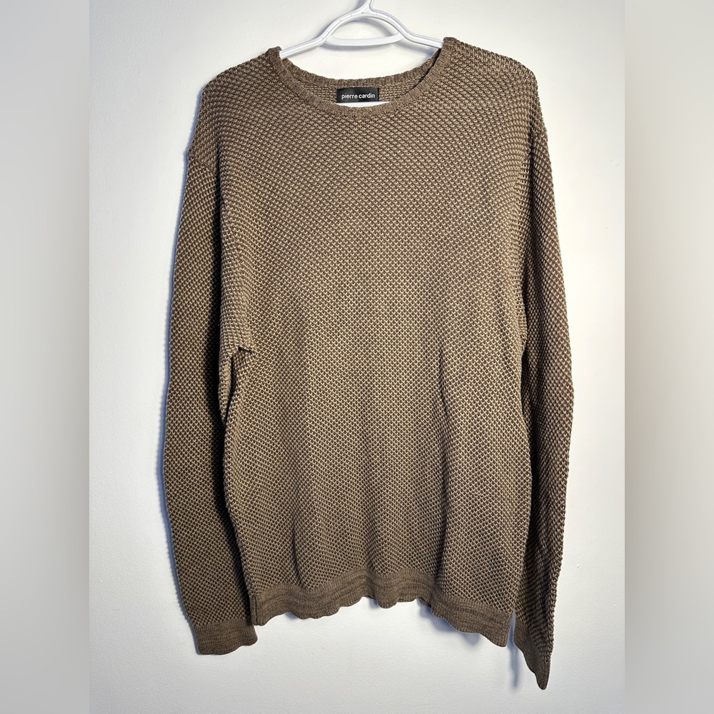 Pierre Cardin 100% Cotton Men’s Sweater – Classic Comfort & Style